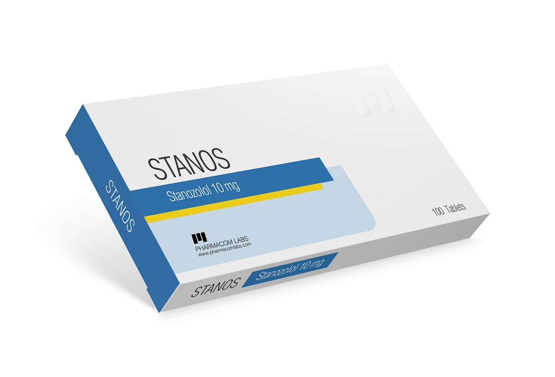 Stanos Estanozolol Winstrol Oral 100 comprimidos 10mg Pharmacom Labs