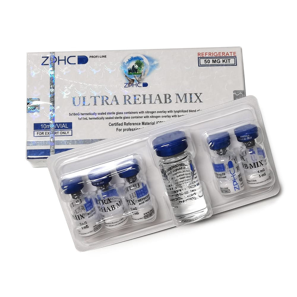 Mistura Ultra Rehab (BPC-157 + TB-500) 50 mg ZPHC