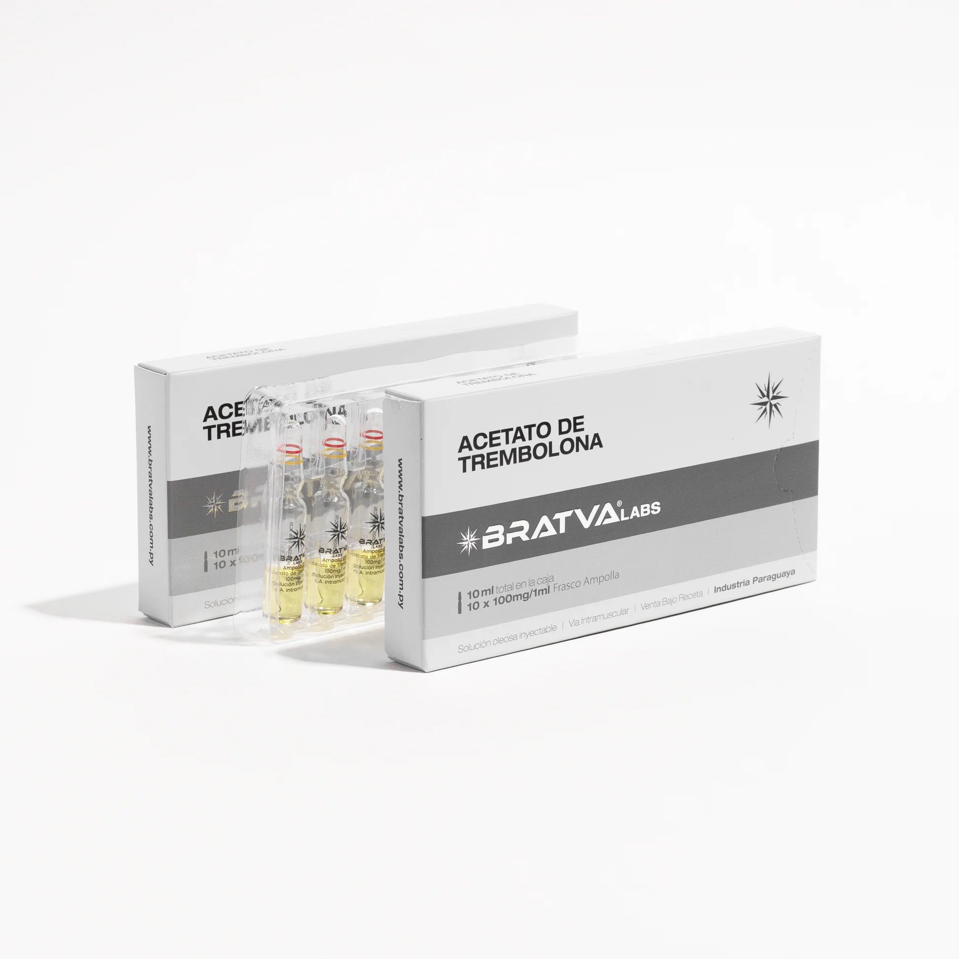 Acetato de Trembolona 100 mg 10mL Bratva labs